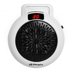  Orbegozo Plug-Keramikheizung.  Leistung 600W.  Programmierbarer Timer.  2 Geschwindigkeiten.  Temperatur von 15 bis 32ºC.