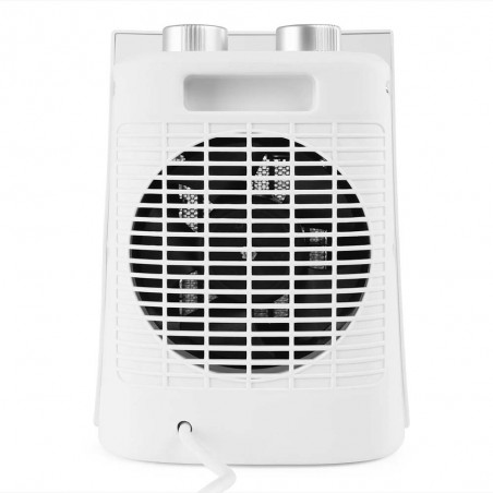 Aquecedor cerâmico Orbegozo CR5013, 750-1.500 W. Projetado para economizar espaço. Controle por termostato.