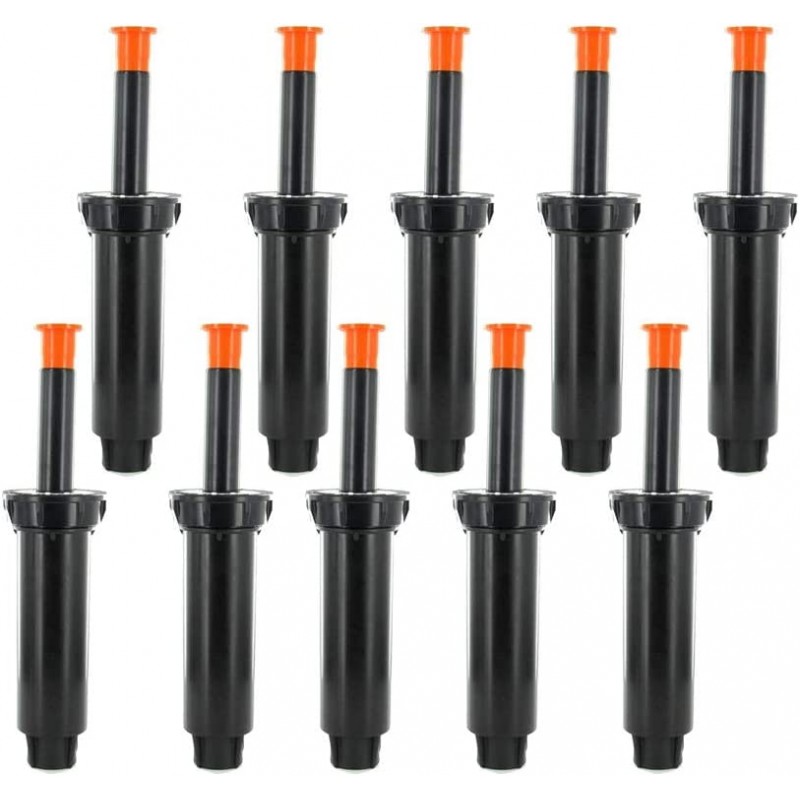 Confezione da 10 diffusori per irrigazione Rain Bird 1804, altezza stelo 10 cm, ugello non incluso