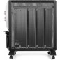 MICA Orbegozo radiator. 2 heat powers: 1000W-2000W. MICA heating element. Rapid convection and diffusion of heat. MICA Orbegozo radiator. 2 heat powers: 1000W-2000W. MICA heating element. Rapid convection and diffusion of heat.