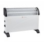 Convecteur électrique Bastilipo CE2000, 1000/2000W chauffage sur pied mobile. Radiateur d'appoint 2 niveaux chaleur.