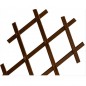  Tinted wooden trellis 40 x 180 cm for garden