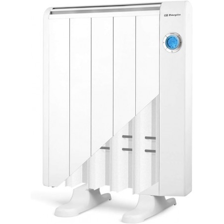 Emettitore termico Orbegozo RRE810A a 5 elementi. Potenza 800W. Telecomando. Display digitale LCD.