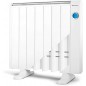 Radiateur Electrique Basse Consommation 7 éléments 1300W Orbegozo, mural ou au sol, télécommande, minuterie