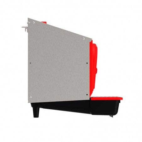 Nido per galline da interno con 2 zone, 52x45x48 cm