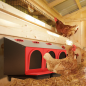Volaille Pondoir galvanisée intérieur, Pondoir pour Poules 3 Compartiments, idéal 12/14 Poules, Nichoir pour Poules 78x45x48 cm Volaille Pondoir galvanisée intérieur, Pondoir pour Poules 3 Compartiments, idéal 12/14 Poules, Nichoir pour Poules 78x45x48 cm