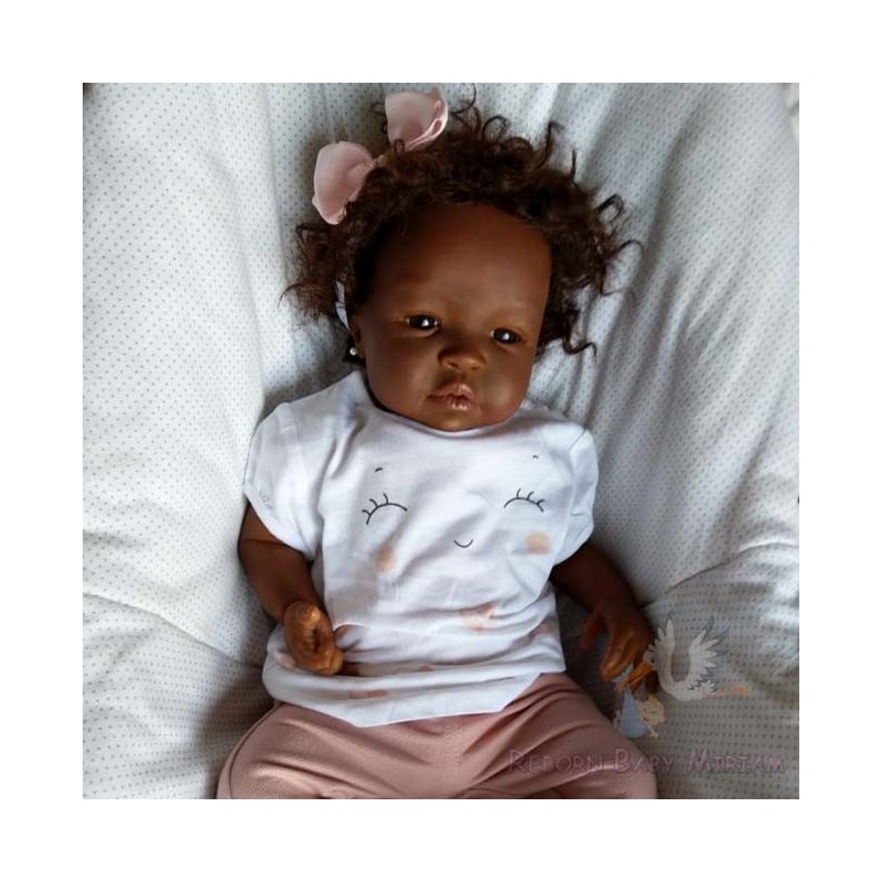 Reborn Baby Dolls - African American Vinyl, Shyann 2