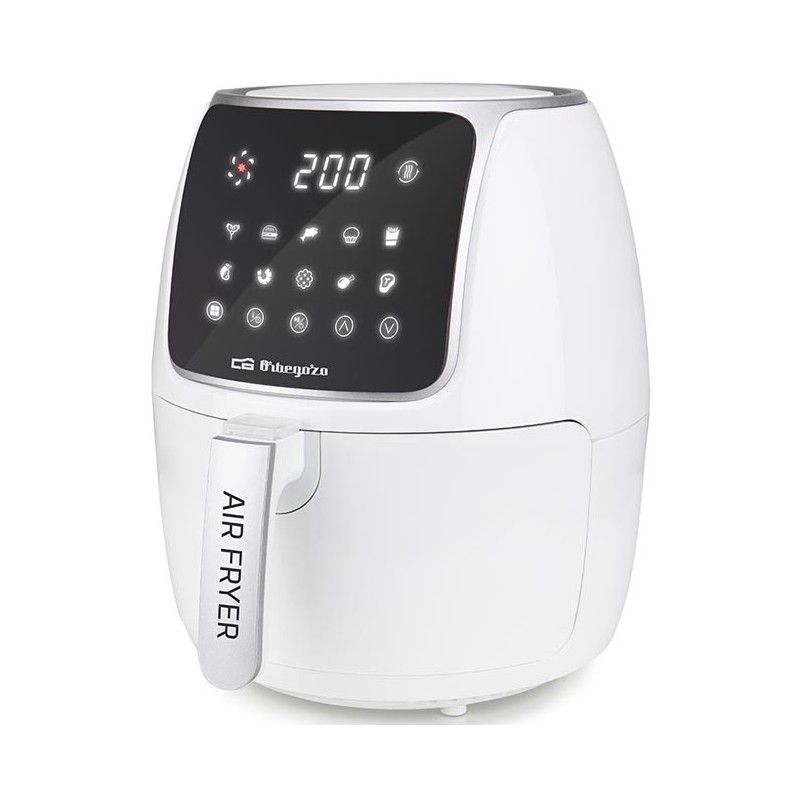 Friteuse à air / sans huile Orbegozo FDR 64/ 1500W/ Capacité 4L, Blanc