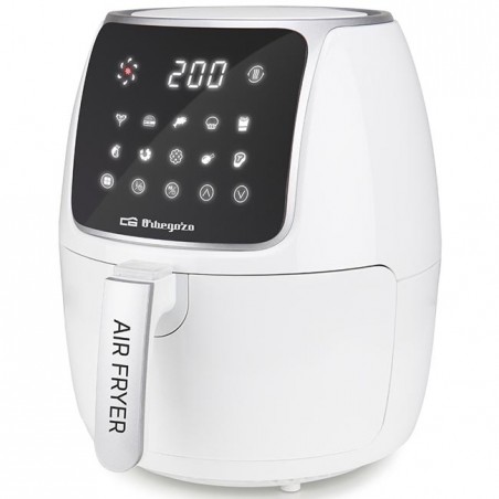 Orbegozo FDR 64 Air Fryer / Oil-Free / 1500W / 4L Capacity, White.