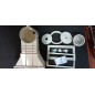 Skimmer 15 liters white concrete pool