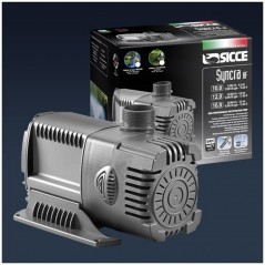 Pompe Eau Submersible Sicce Syncra Silent 3 m - 2700 l/h Mini Pompe Aquarium, Ajustable Pompe Fontaine pour Étang Fontaine