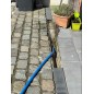 MANGUERA PLANA 25mm 10 metros para descarga de agua, Poliester PVC Azul Goma Layflat de Incendios y Piscinas (1")