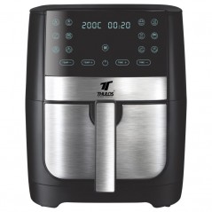 FR8080 1700W air fryer, 12 programs and 8 litre capacity. Adjustable temperature from 60 to 200ºC
