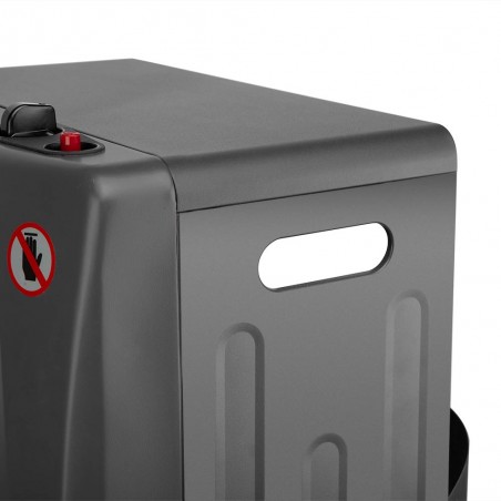 Fornello a gas pieghevole Orbegozo HCE60 4200W. Classe energetica A. Triplo sistema di sicurezza, 42 x 74 x 35 cm, nero