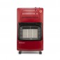 Estufa de Gas Plegable Orbegozo HCE62 4200W. Clase energética A. Triple sistema de seguridad, 42 x 74 x 35 cm, rojo