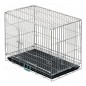 Dog cage for transport and exhibition with floor Dog cage for transport and exhibition with floor