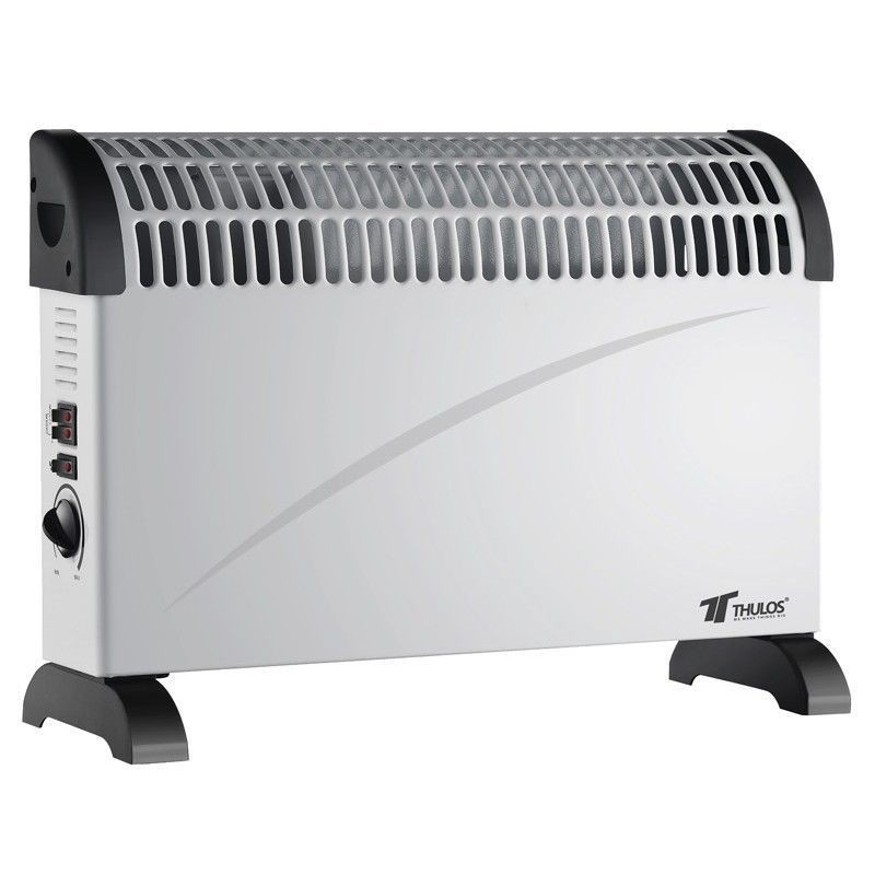 Aquecedor convector 750W-1250W-2000W com ventilador turbo