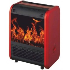 Lareira elétrica 750W-1500W 30x22x40 cm