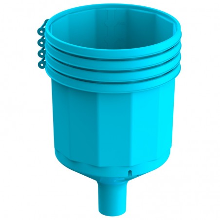 Abreuvoir pour poulets 45 litres, 39,5 x 72,5 cm