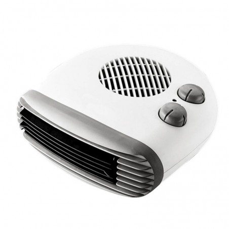 Radiateur soufflant 2000W. Deux niveaux de chaleur. Fonction ventilateur, blanc