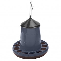 Hängender Futterbehälter für Hühner, 2 kg, 24 x 24 cm