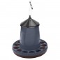 Alimentador suspenso para frangos, 2 kg, 24 x 24 cm