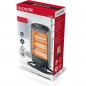 Halogen floor stove 3 settings of temperature and oscillation 400W - 800W - 1200W Halogen floor stove 3 settings of temperature and oscillation 400W - 800W - 1200W