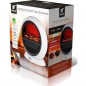Aquecedor elétrico oscilante de 750W - 1500W com efeito de lenha decorativo e chama, 2 níveis de temperatura Aquecedor elétrico oscilante de 750W - 1500W com efeito de lenha decorativo e chama, 2 níveis de temperatura