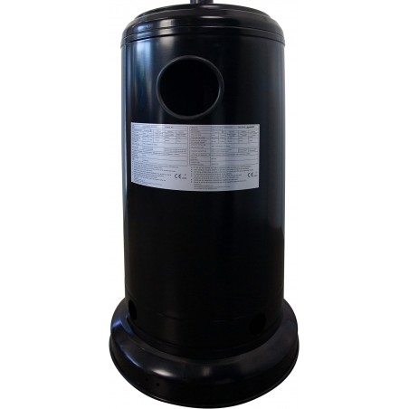 13KW Outdoor Heater with Wheels, Steel, for Terrace and Garden, Mushroom Shaped, Outdoor Gas, Butane and Propane Heater
