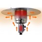Outdoor patio heaters, butane or propane gas