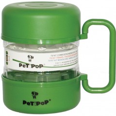 Mangiatoia - Abbeveratoio da viaggio per cani e gatti 1,5 litri, verde