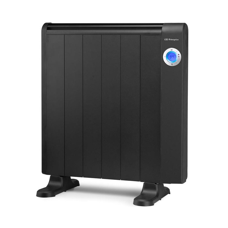 Émetteur de chaleur thermique RRW1005 Orbegozo 6 éléments 1000 W. Connexion WIFI. Sans huile. Télécommande