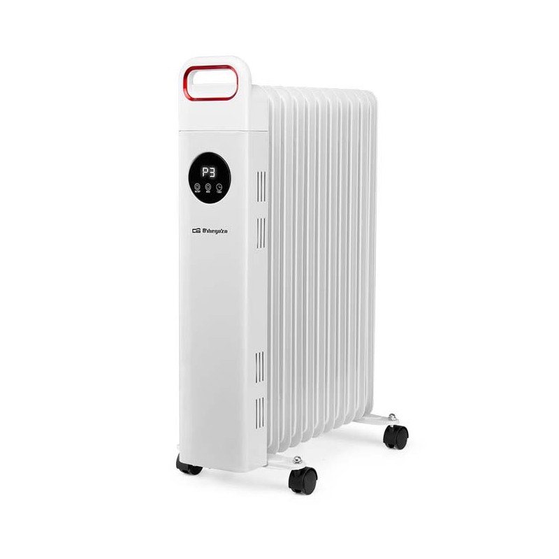 Radiateur Numérique à Bain d'Huile 2500W Chauffage électrique 11 éléments réglable. Orbegozo RAW2500. Connexion WIFI