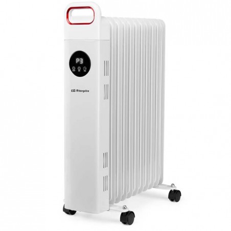 Radiatore a gasolio Orbegozo RAW2500 da 11 elementi, 2500 W. Connessione Wi-Fi. Termostato regolabile.