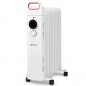 Radiador de aceite Orbegozo 11 elementos 2500 W - Color blanco