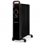 Radiateur à Bain d'Huile 2500W Chauffage électrique 11 éléments Orbegozo RUN2500. Thermostat réglable, noir Radiateur à Bain d'Huile 2500W Chauffage électrique 11 éléments Orbegozo RUN2500. Thermostat réglable, noir