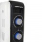 Radiador a óleo Orbegozo RF2500 2500W com 11 elementos, termostato ajustável, branco Radiador a óleo Orbegozo RF2500 2500W com 11 elementos, termostato ajustável, branco