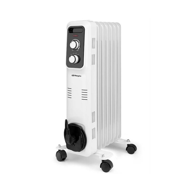Orbegozo Ölradiator 7 Elemente, 1500 W, 3 Heizleistungen – Weiß Orbegozo Ölradiator 7 Elemente, 1500 W, 3 Heizleistungen – Weiß