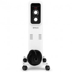 Radiatore ad olio Orbegozo 11 elementi, 2500 W, 3 potenze termiche - Bianco