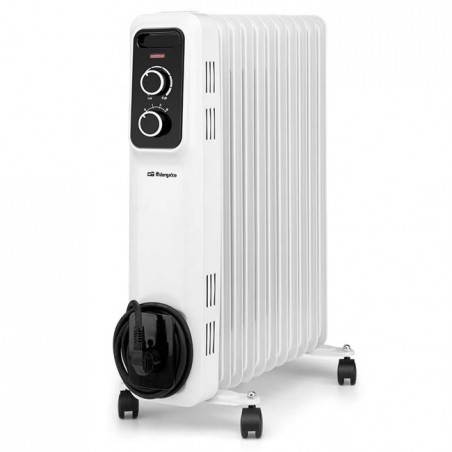 Radiador de Aceite Orbegozo 2500 W - 11 elementos caloríficos.