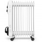 Radiateur à Bain d'Huile 2500W Chauffage électrique 11 éléments Orbegozo RS2500. Thermostat réglable