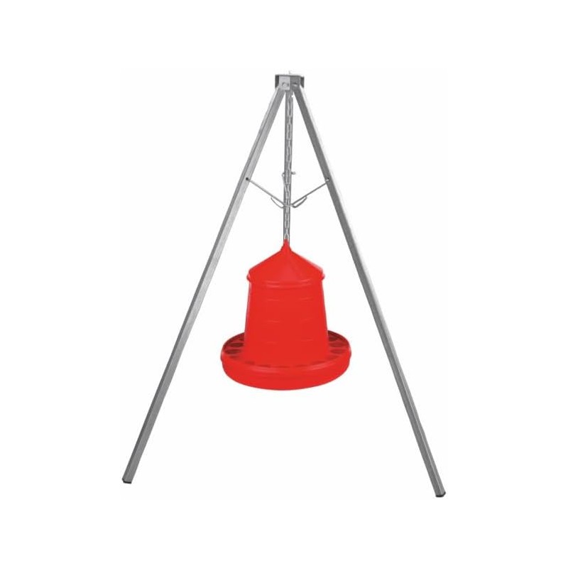 Stativ für Hühnerfutter- und Tränken 41x41x107 cm	