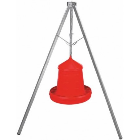 Dreibein für Hühnerfutter- und -tränken 41x41x107 cm