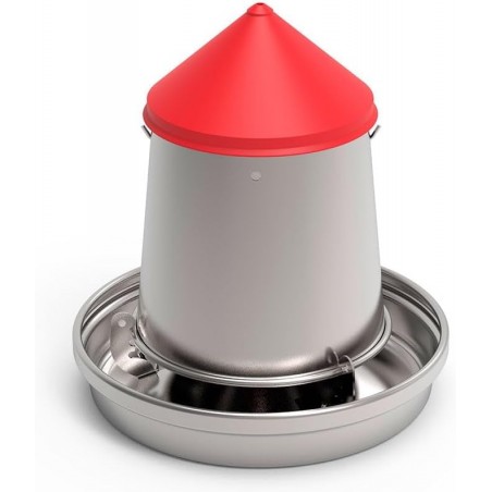 Metalltrichter für Hühner, 10 kg, 33 x 40 cm