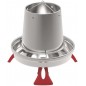 Metal Hopper for chickens with Legs 10 Kg, 33x47 cm Metal Hopper for chickens with Legs 10 Kg, 33x47 cm