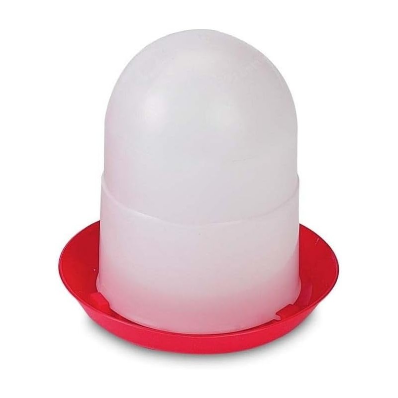 Feeder for 1st Age Chicks 1.5 Kg without Legs, 19x20cm, Red Feeder for 1st Age Chicks 1.5 Kg without Legs, 19x20cm, Red