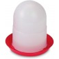 Comedouro para Pintos de 1ª Idade 1,5 kg sem Patas, 19x20 cm, Vermelho Comedouro para Pintos de 1ª Idade 1,5 kg sem Patas, 19x20 cm, Vermelho
