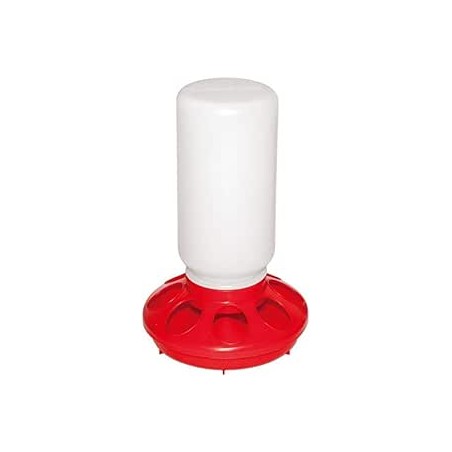 Futtertrog aus Kunststoff für Küken 0,6 kg, 15 x 24 cm