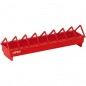 Plastic chick feeder 80 cm | Narrow grid | 1st stage | Trough | Multiple access | Anti-perching | Prevents waste