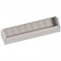 Mini metal chick feeder 50x7.5x7 cm Mini metal chick feeder 50x7.5x7 cm